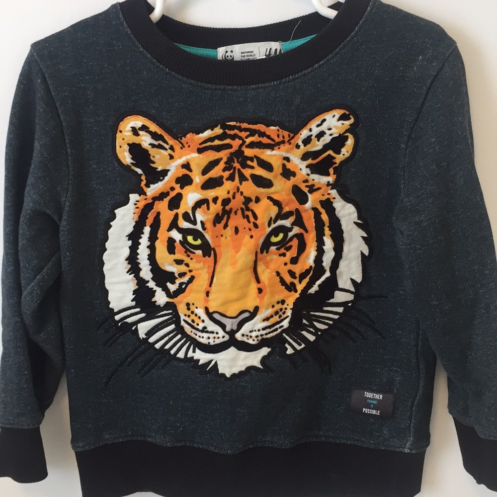 H&M x WWF Tiger Sweatshirt